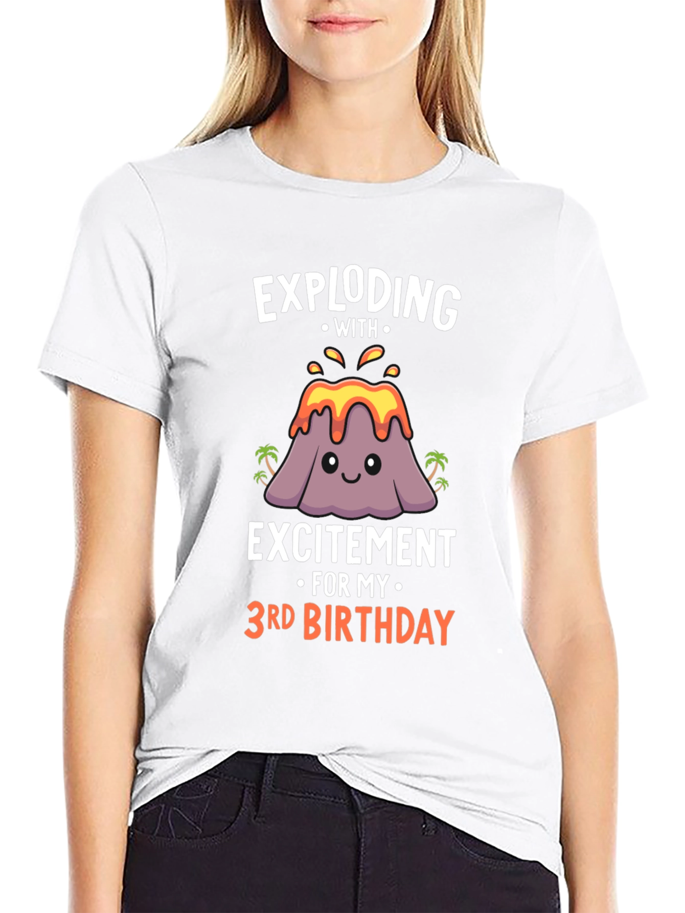 Exploding with Excitement 3rd Birthday T-Shirt