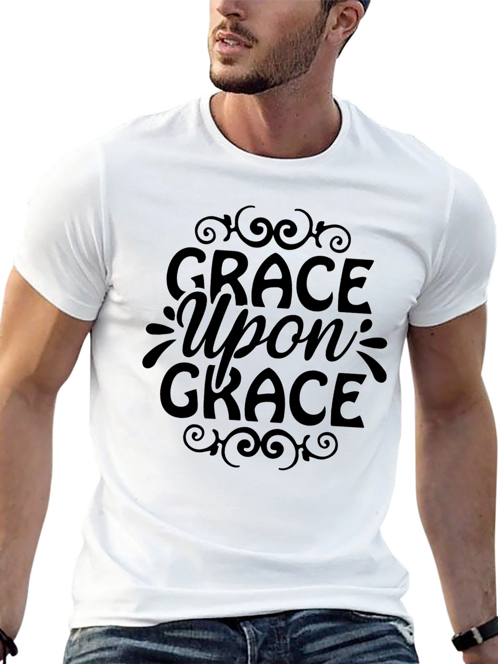Grace Upon Grace Black T-Shirt