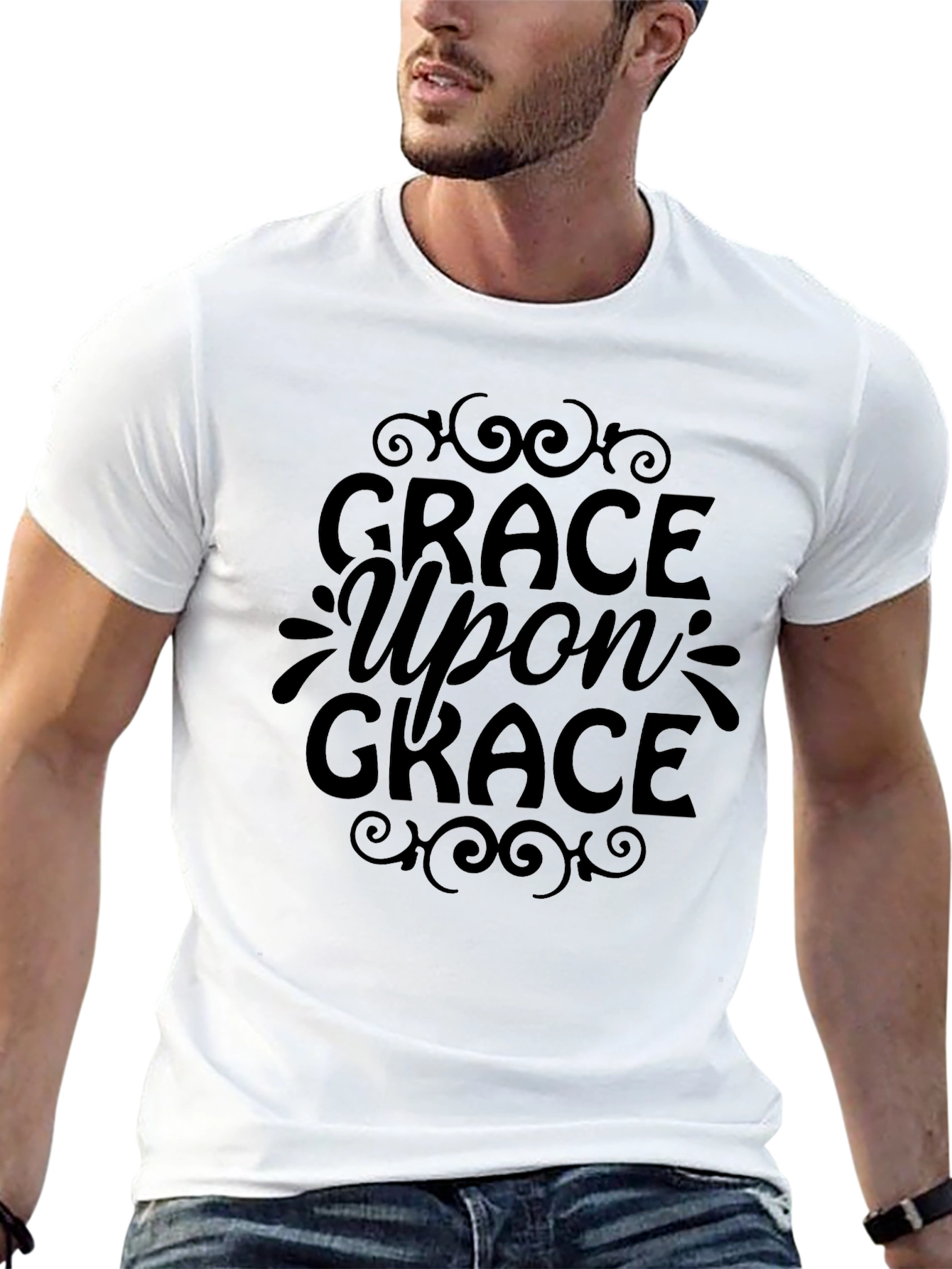 Grace Upon Grace Black T-Shirt