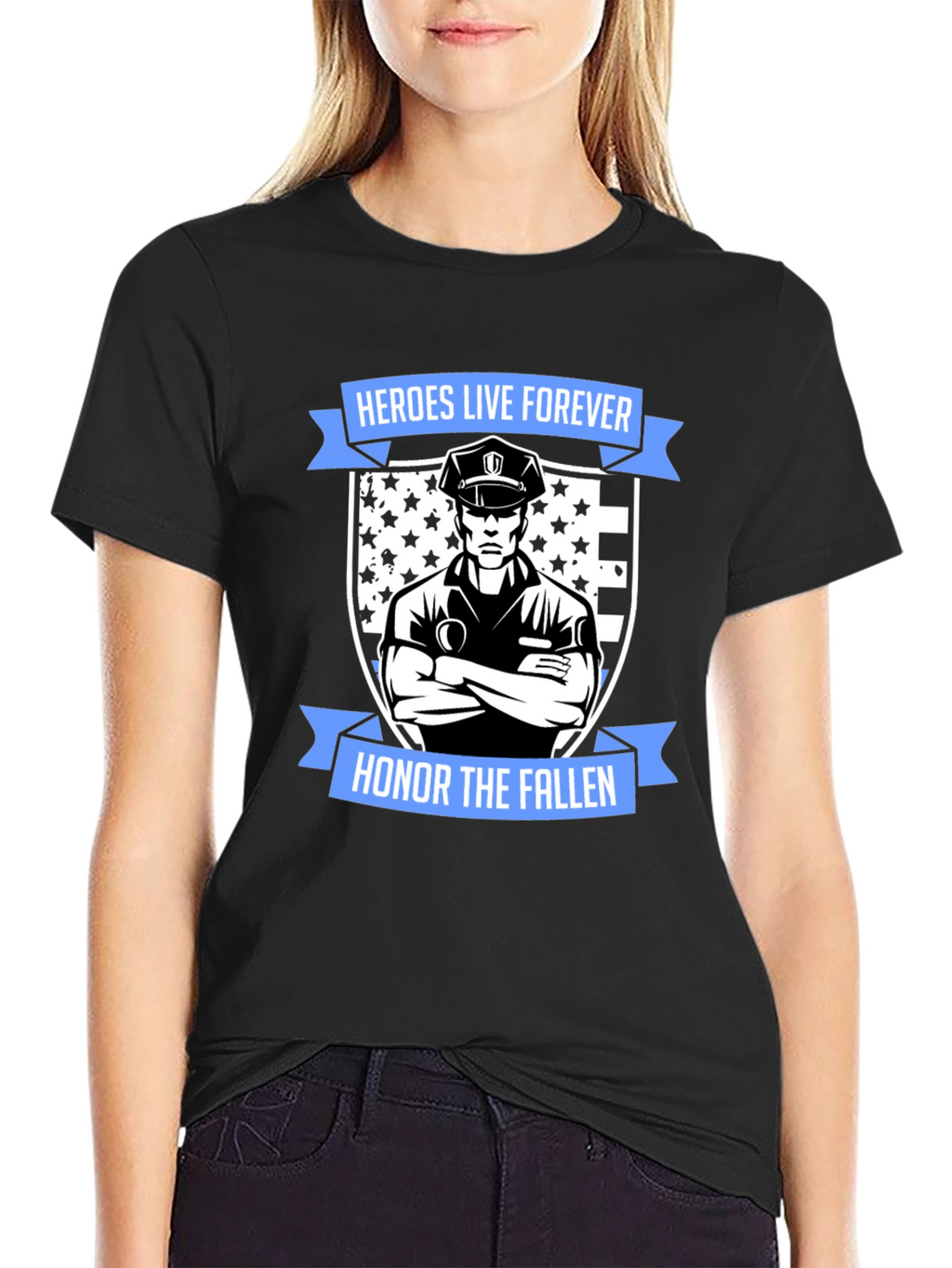 Heroes Live Forever T-Shirt