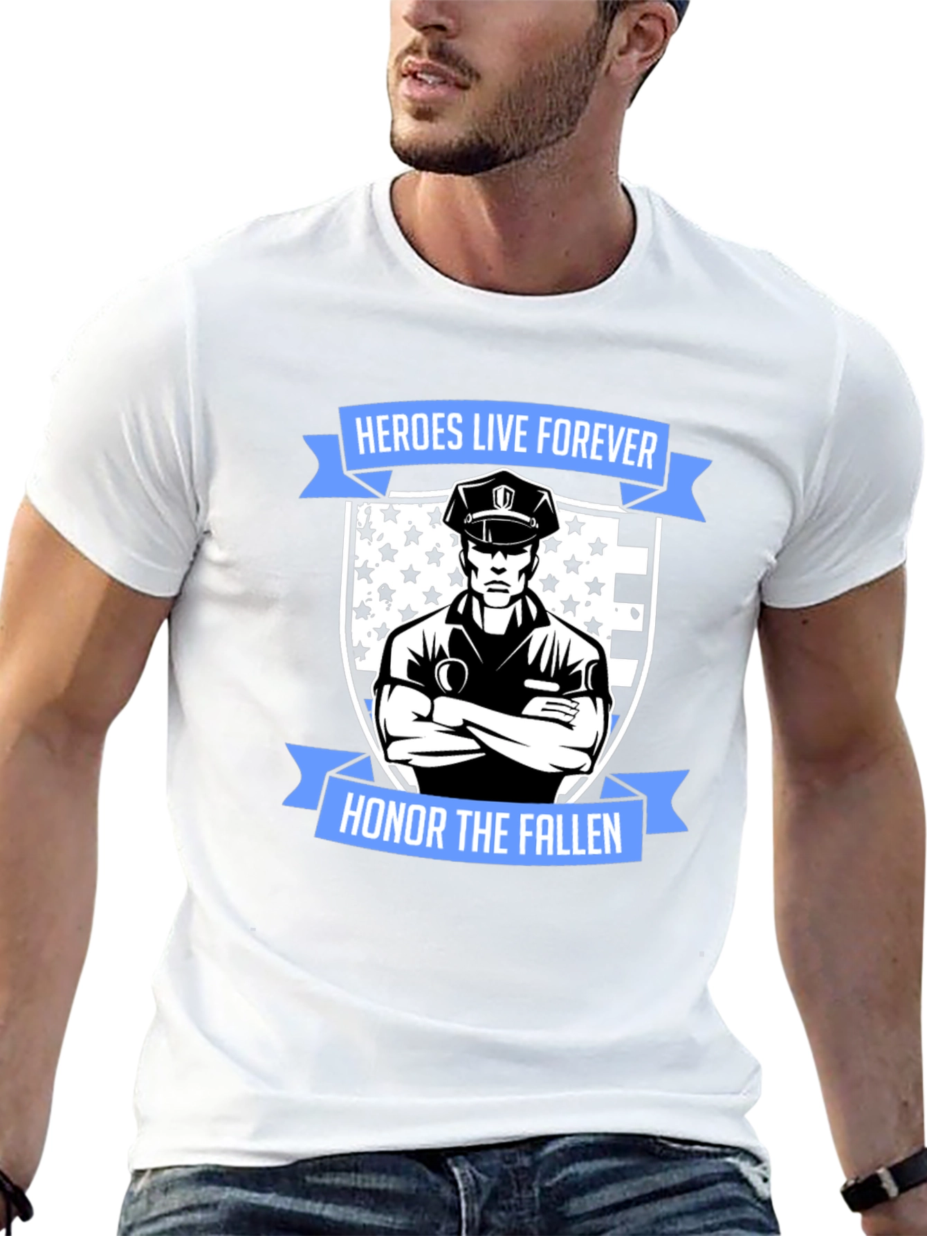 Heroes Live Forever T-Shirt