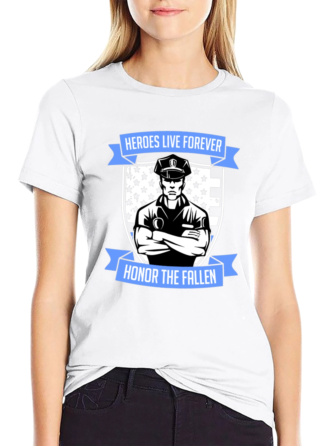 Heroes Live Forever T-Shirt