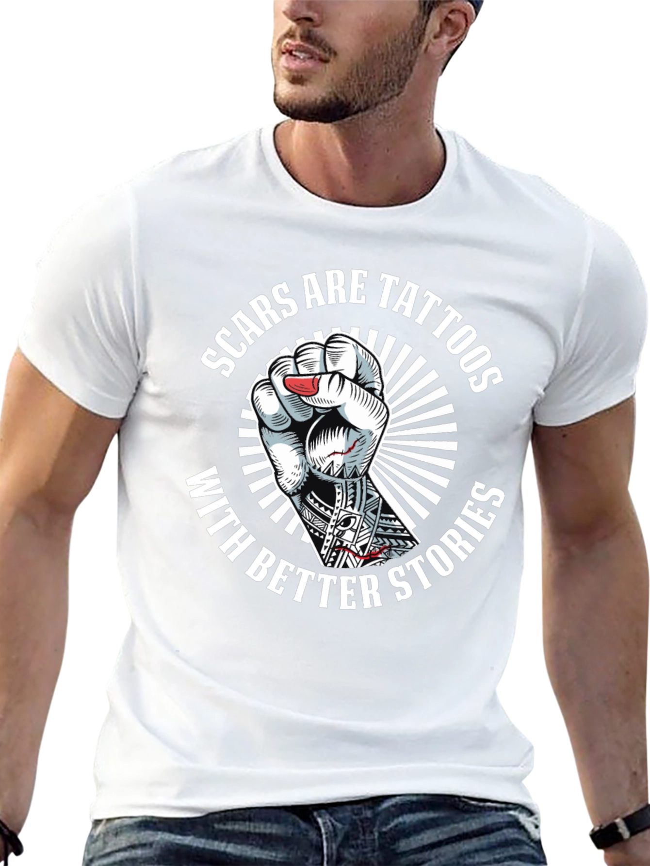 Scars Are Tattoos Graphic Tee