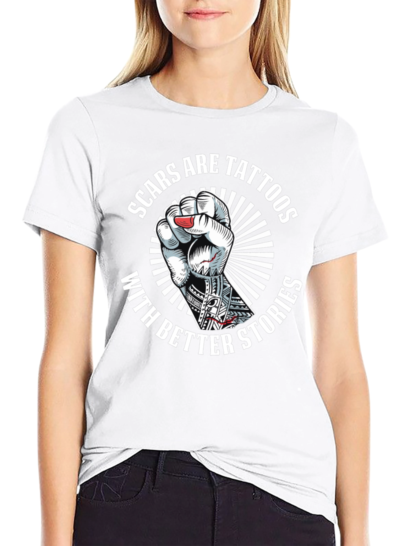 Scars Are Tattoos Graphic Tee