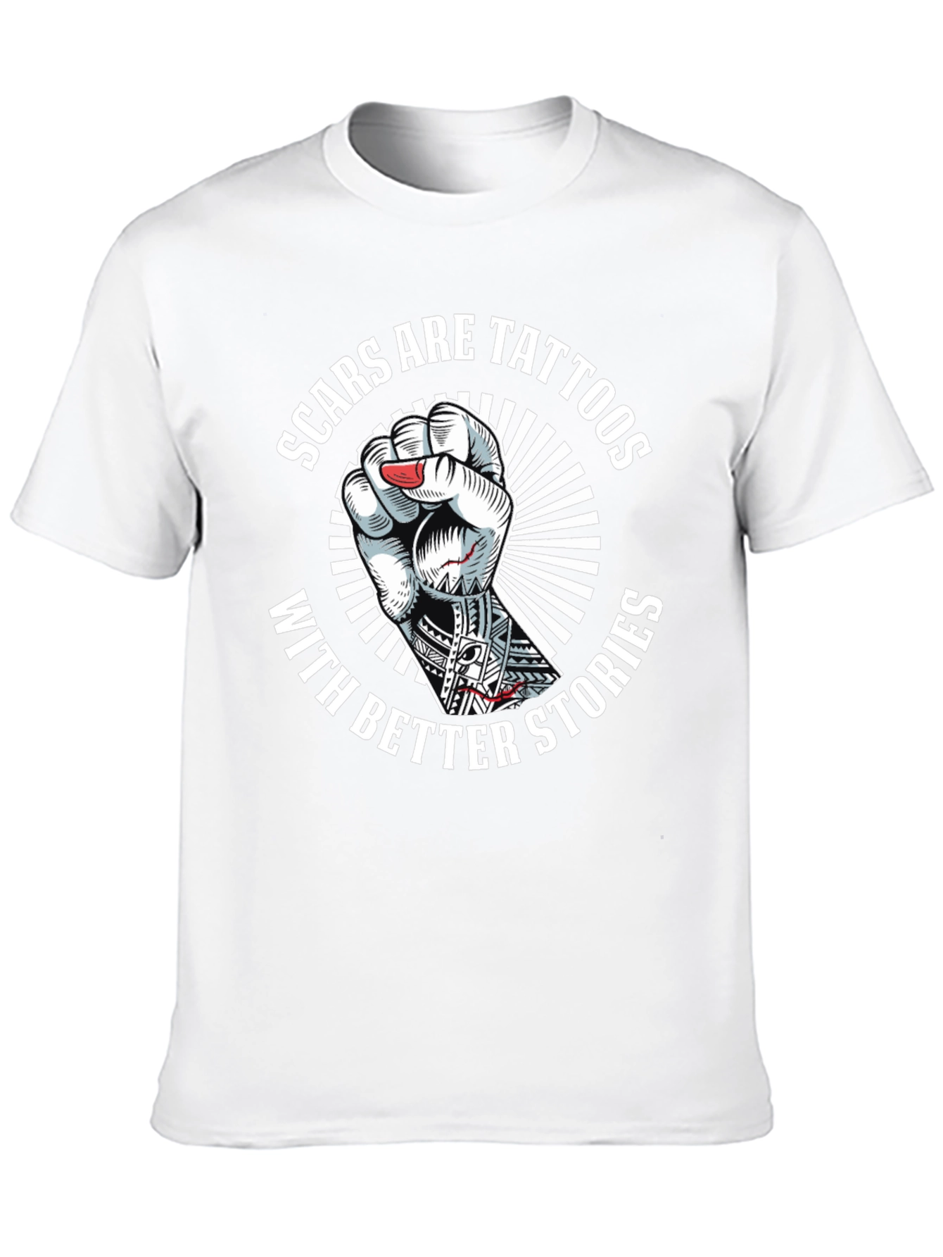Scars Are Tattoos Graphic Tee