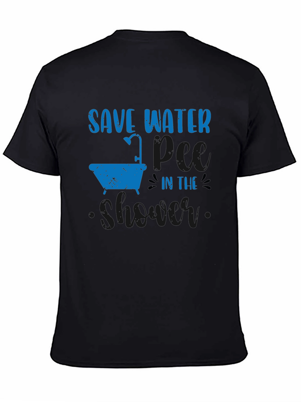 Save Water Shower T-Shirt - Eco-Friendly Humor