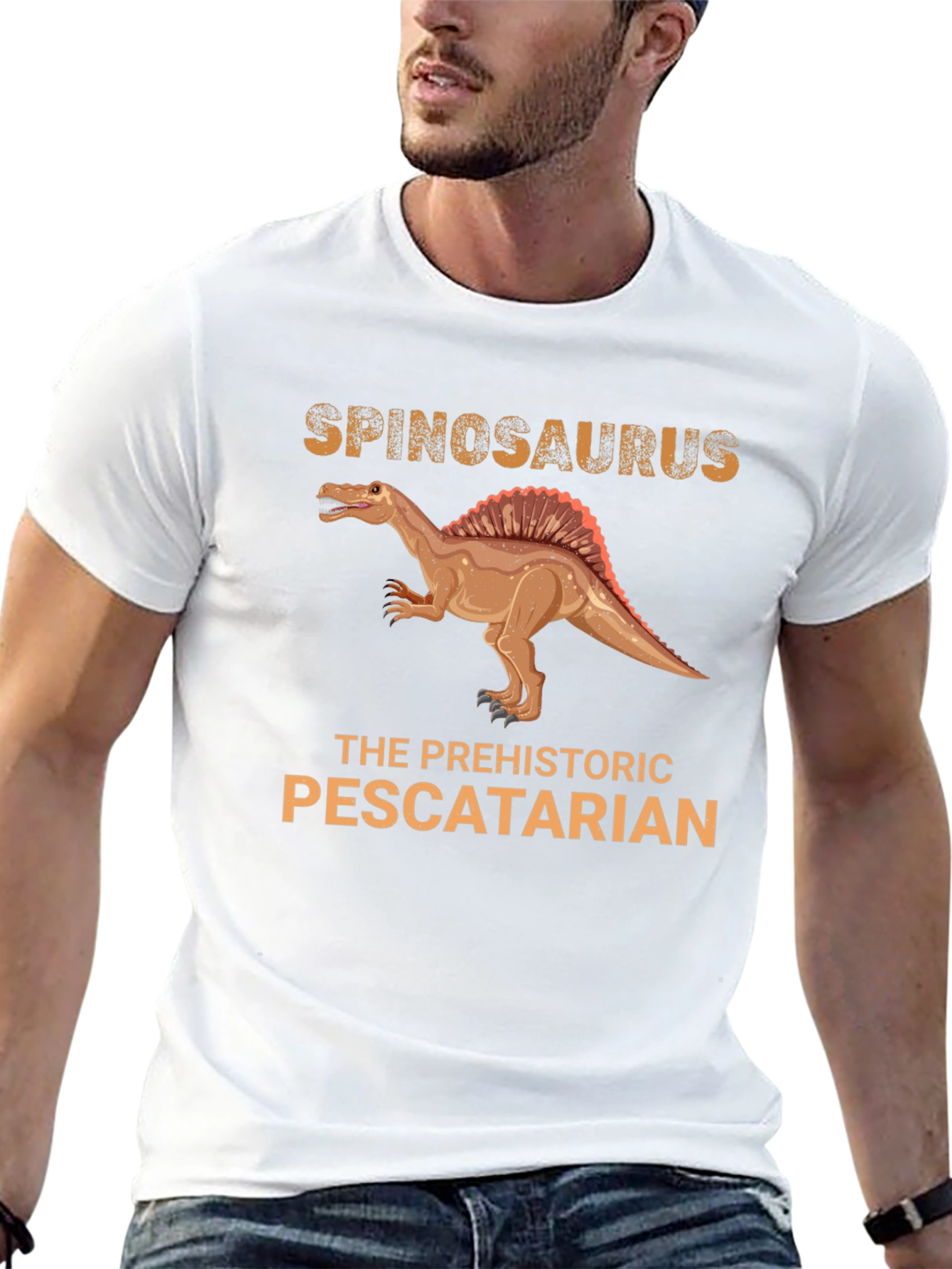 Spinosaurus Prehistoric Pescatarian T-Shirt