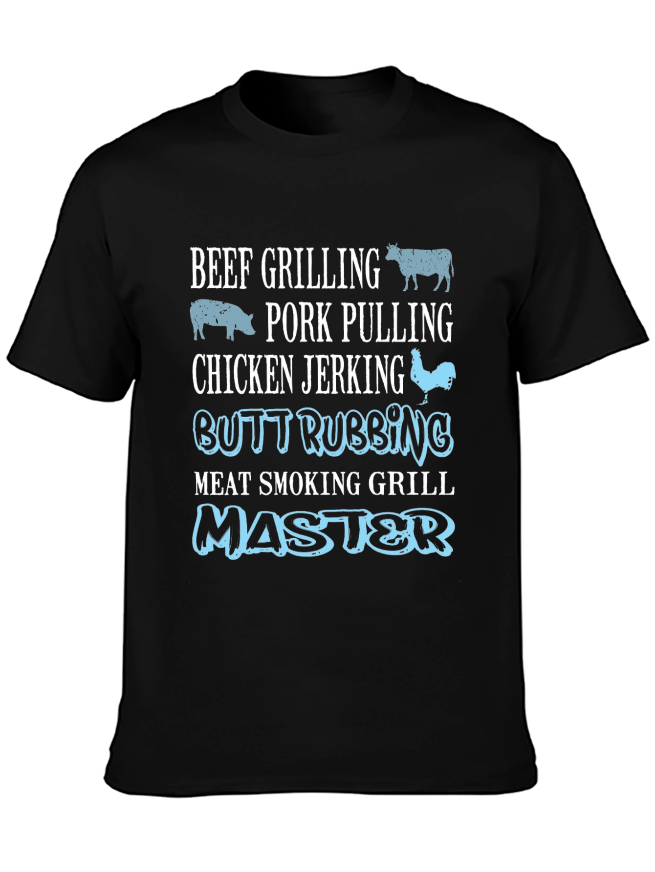 Beef Pork Chicken Grill Master T-Shirt