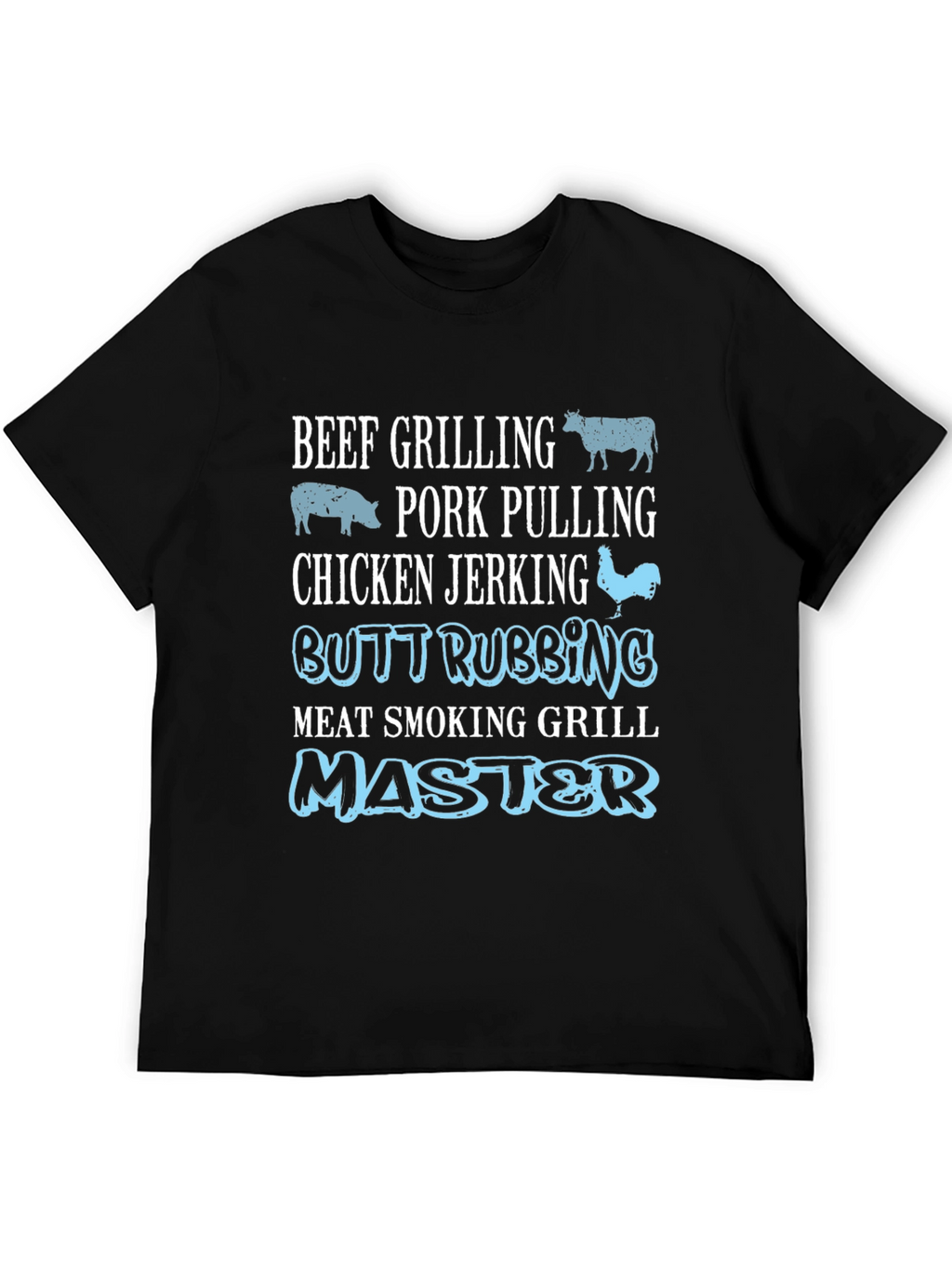 Beef Pork Chicken Grill Master T-Shirt
