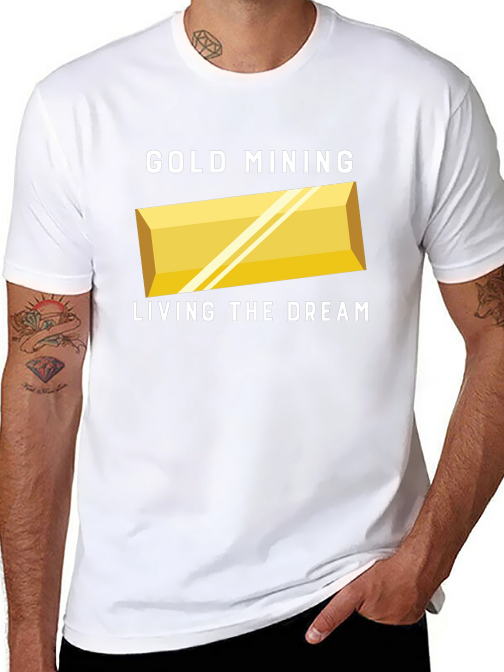 Gold Mining Living The Dream T-Shirt