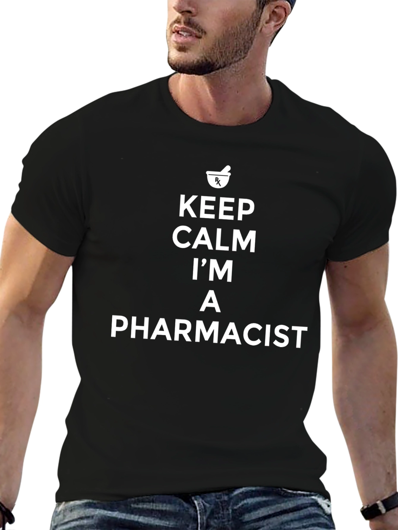 Keep Calm Im A Pharmacist T-Shirt - Funny Pharmacy Tee