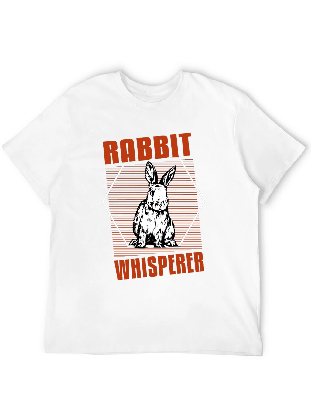 Rabbit Whisperer Graphic T-Shirt - Animal Lover Tee