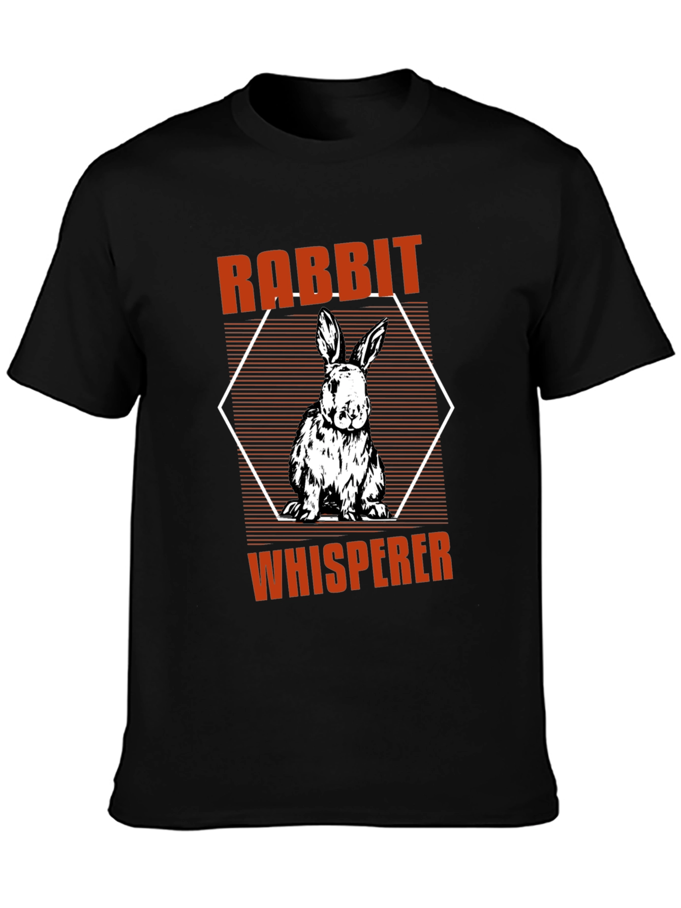 Rabbit Whisperer Graphic T-Shirt - Animal Lover Tee