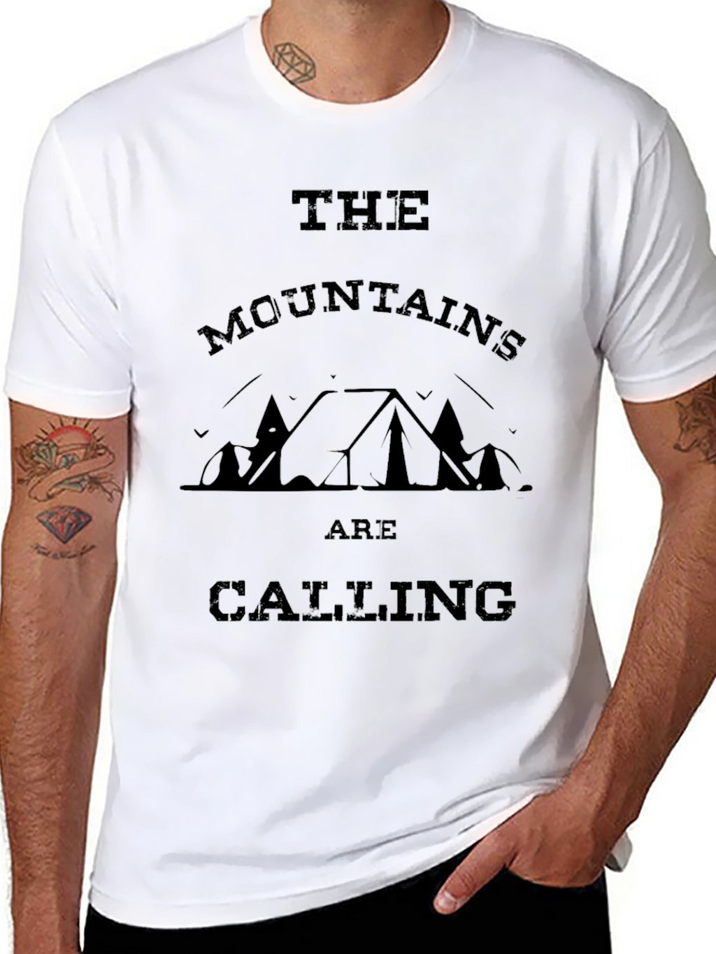 Mountains Are Calling T-Shirt - Adventure Awaits!