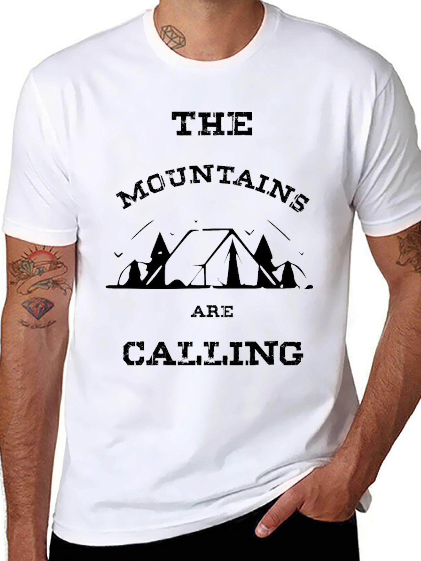 Mountains Are Calling T-Shirt - Adventure Awaits!