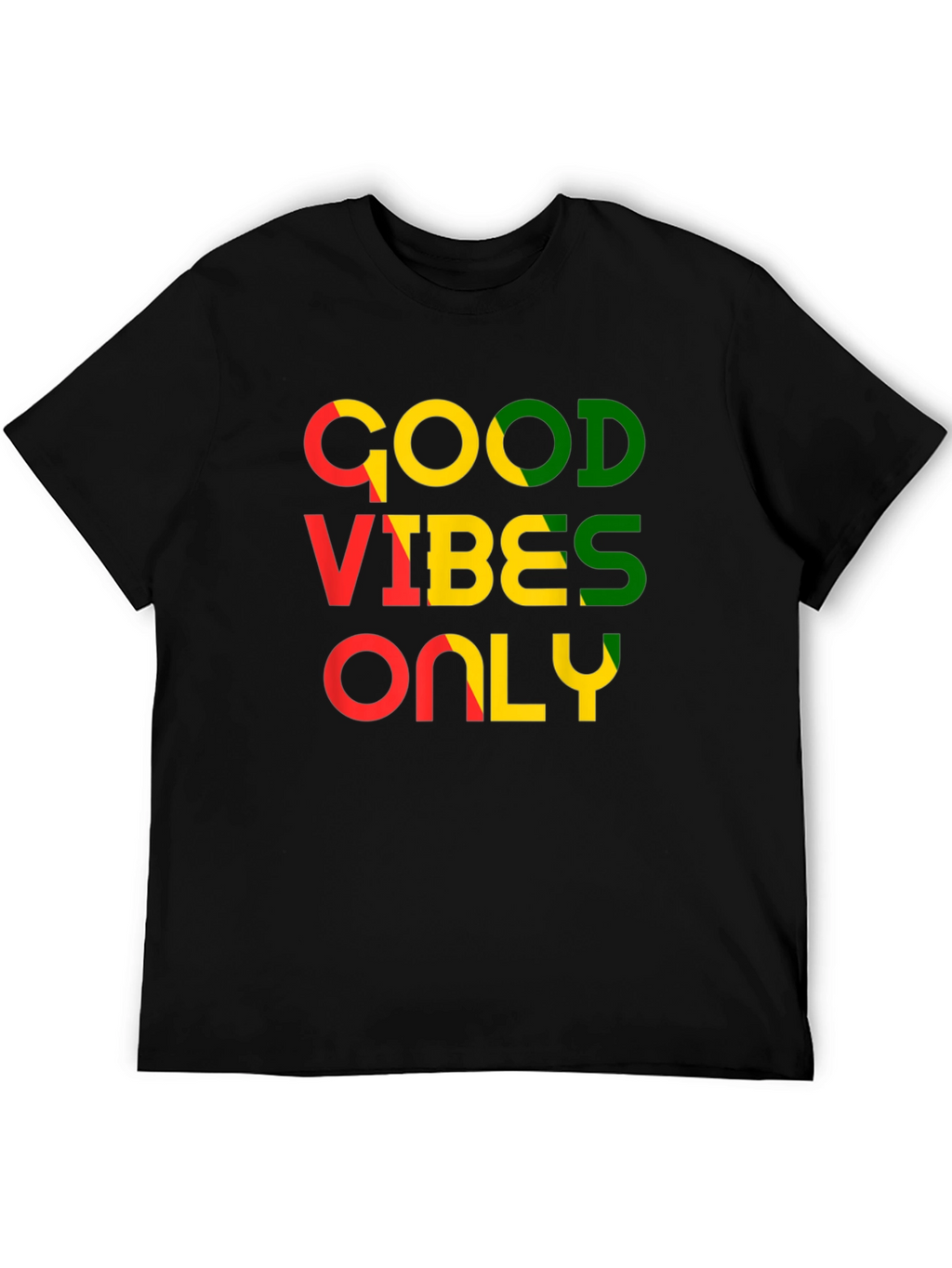 Good Vibes Only Black Graphic Tee