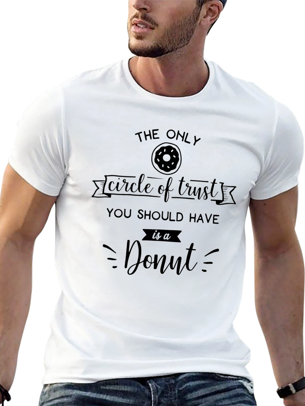 Funny Donut Circle of Trust T-Shirt