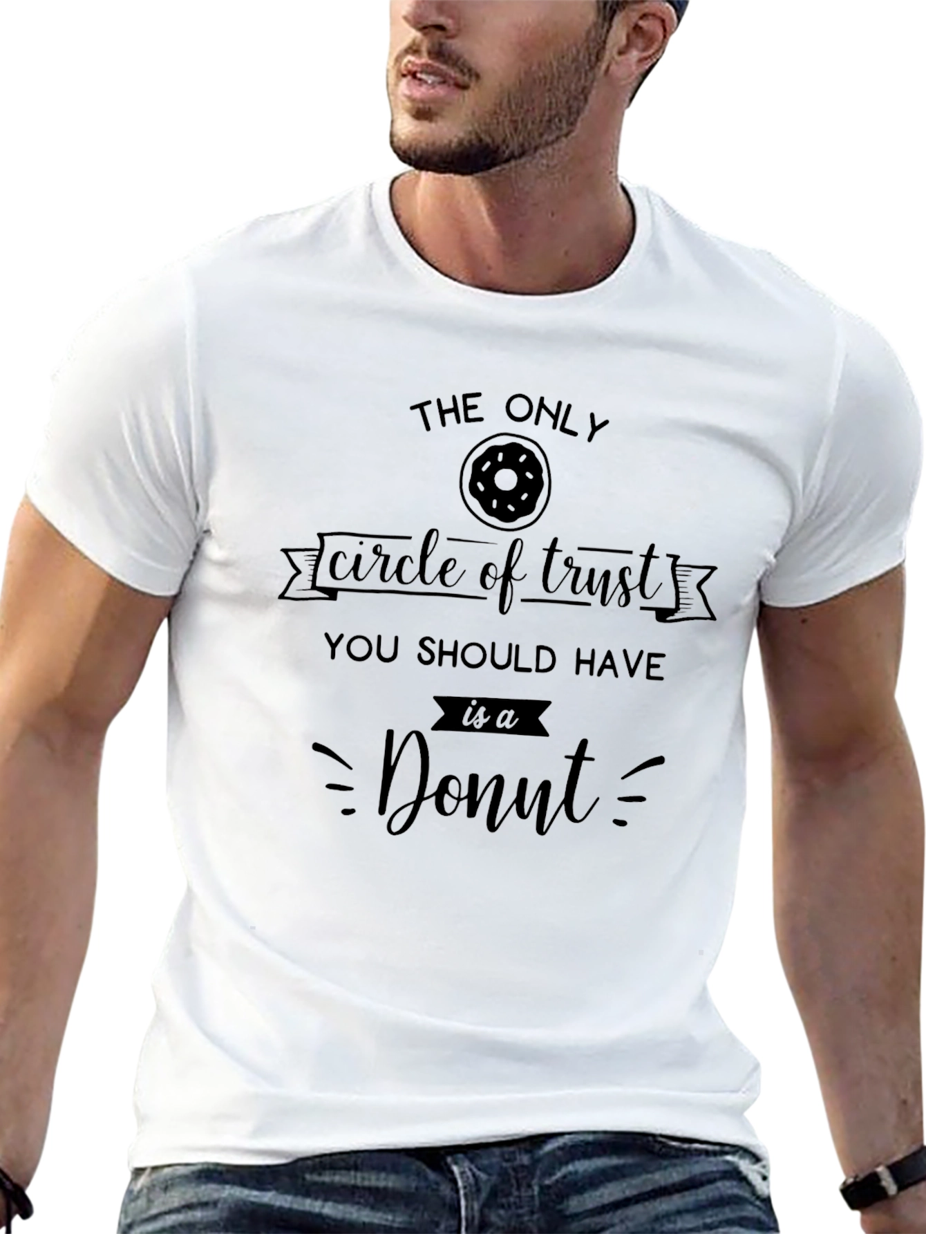 Funny Donut Circle of Trust T-Shirt