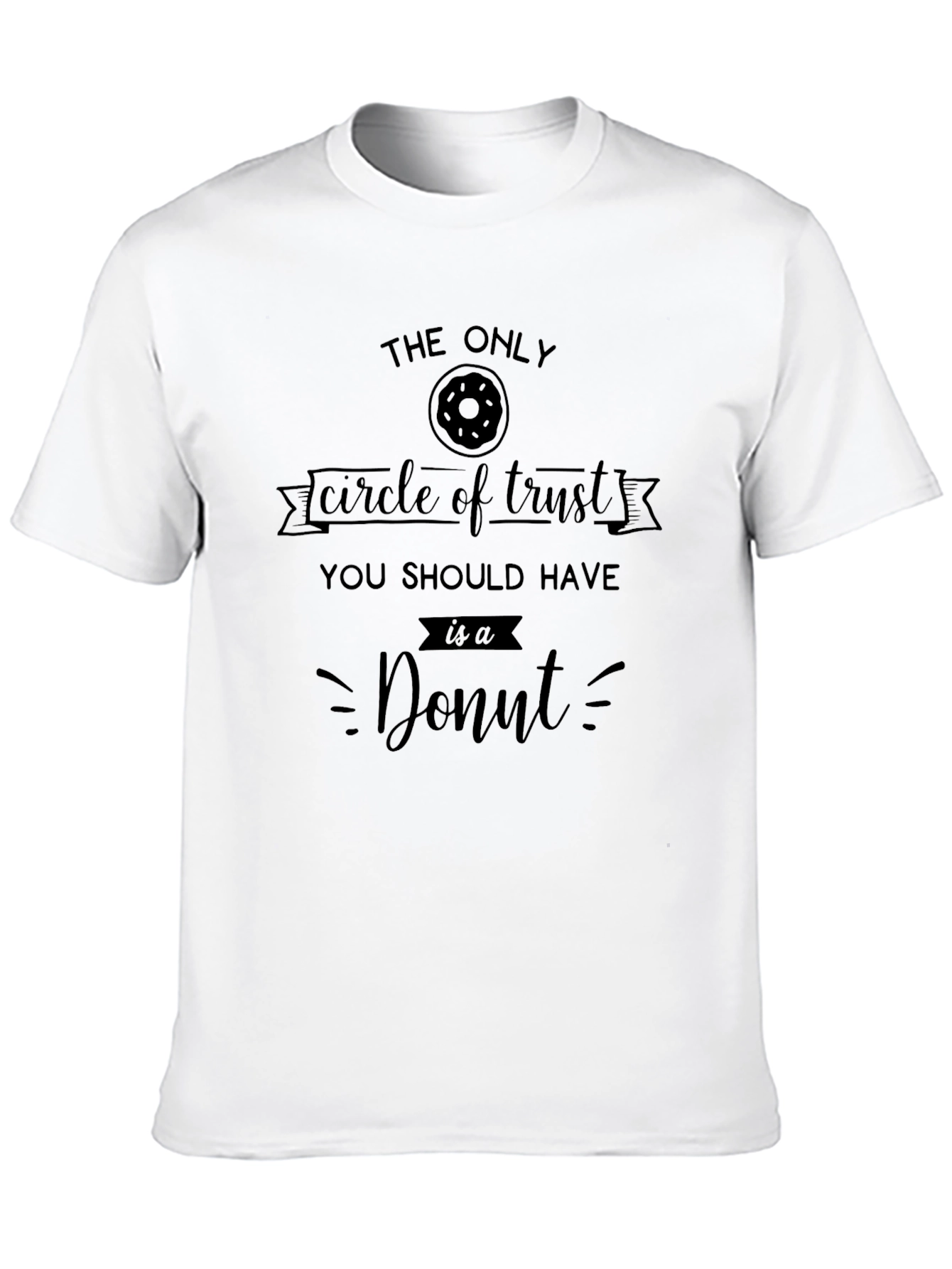 Funny Donut Circle of Trust T-Shirt
