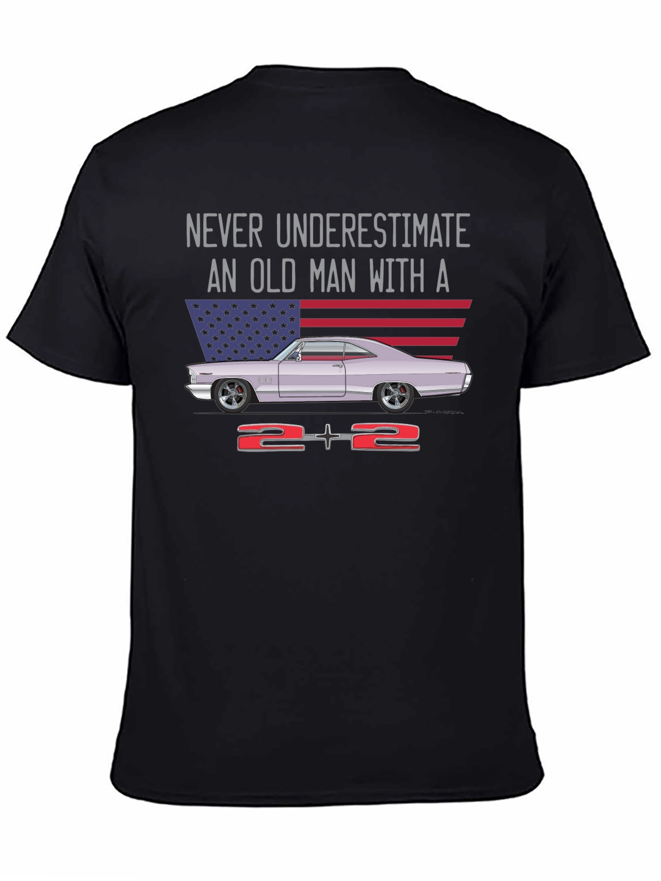 Old Man Car T-Shirt