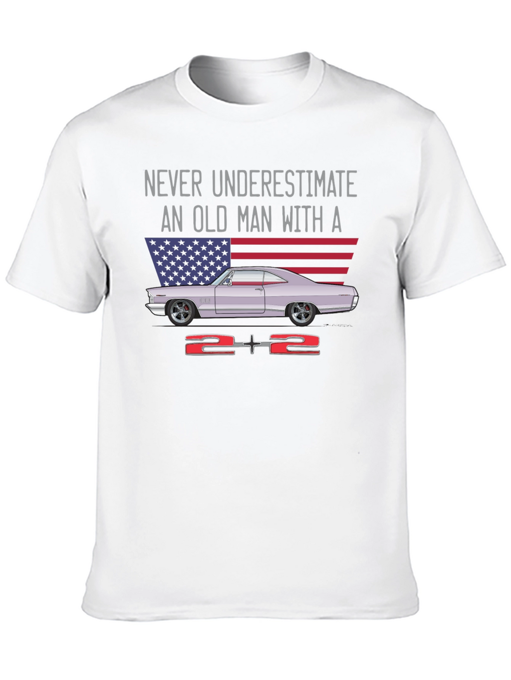 Old Man Car T-Shirt