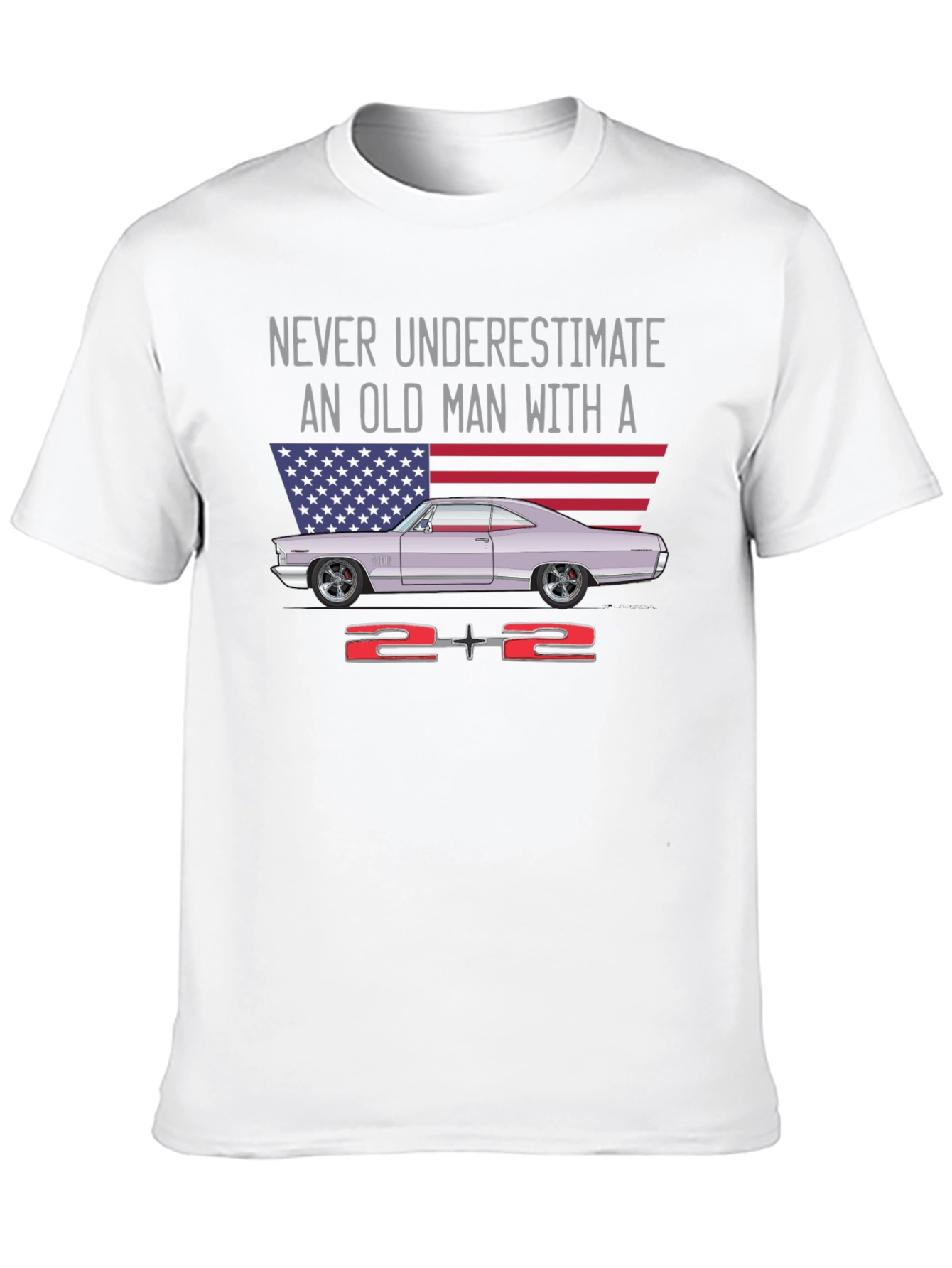 Old Man Car T-Shirt