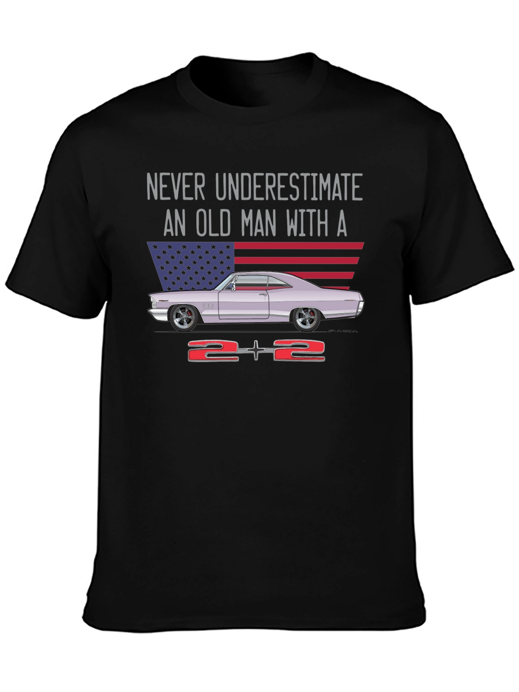 Old Man Car T-Shirt
