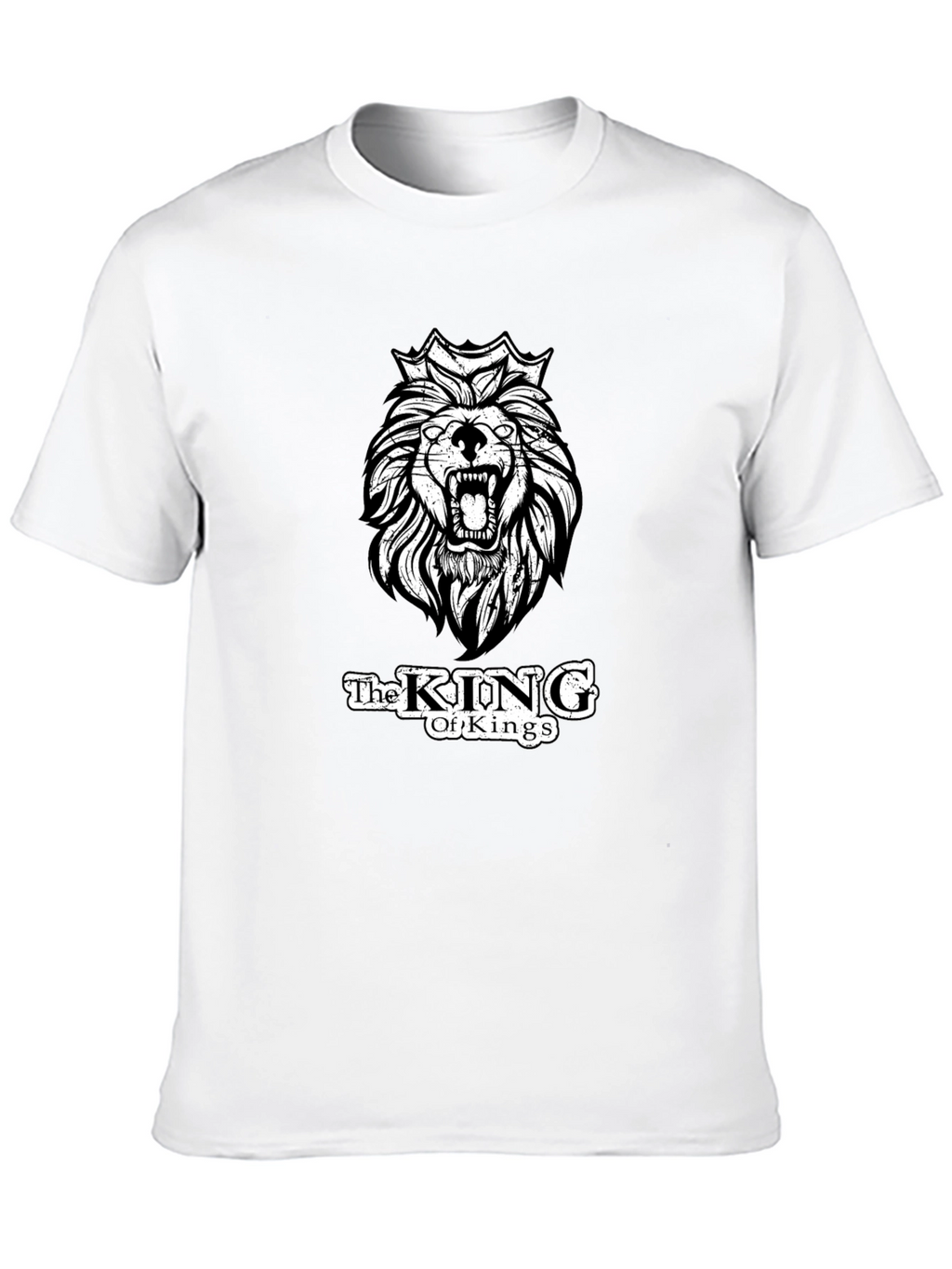 King of Kings Lion Graphic T-Shirt