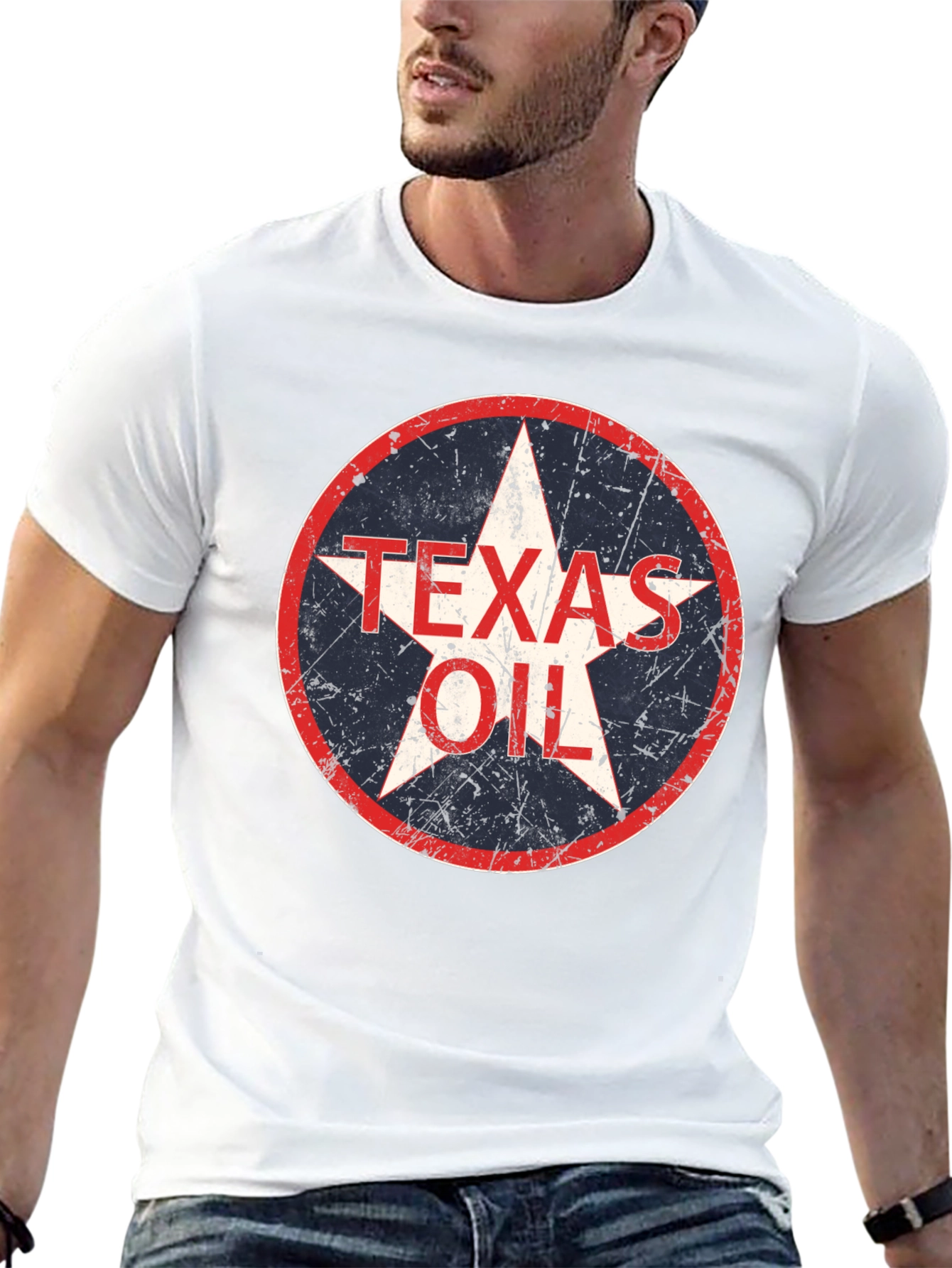 Vintage Texas Oil Graphic Tee