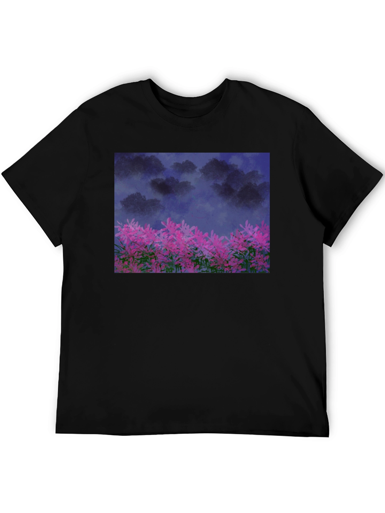 Floral Night Sky T-Shirt