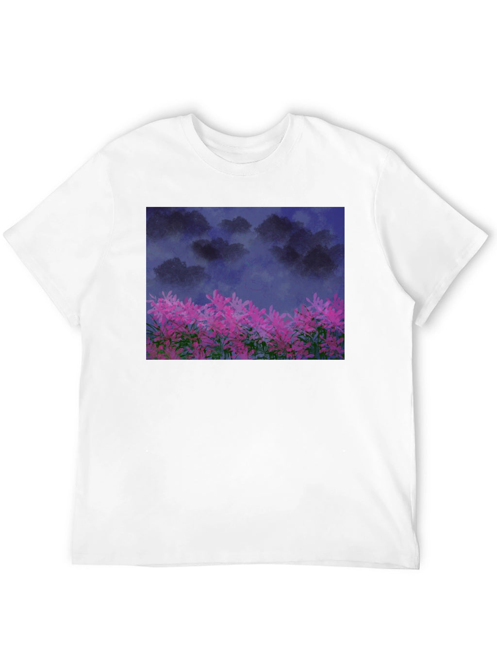Floral Night Sky T-Shirt