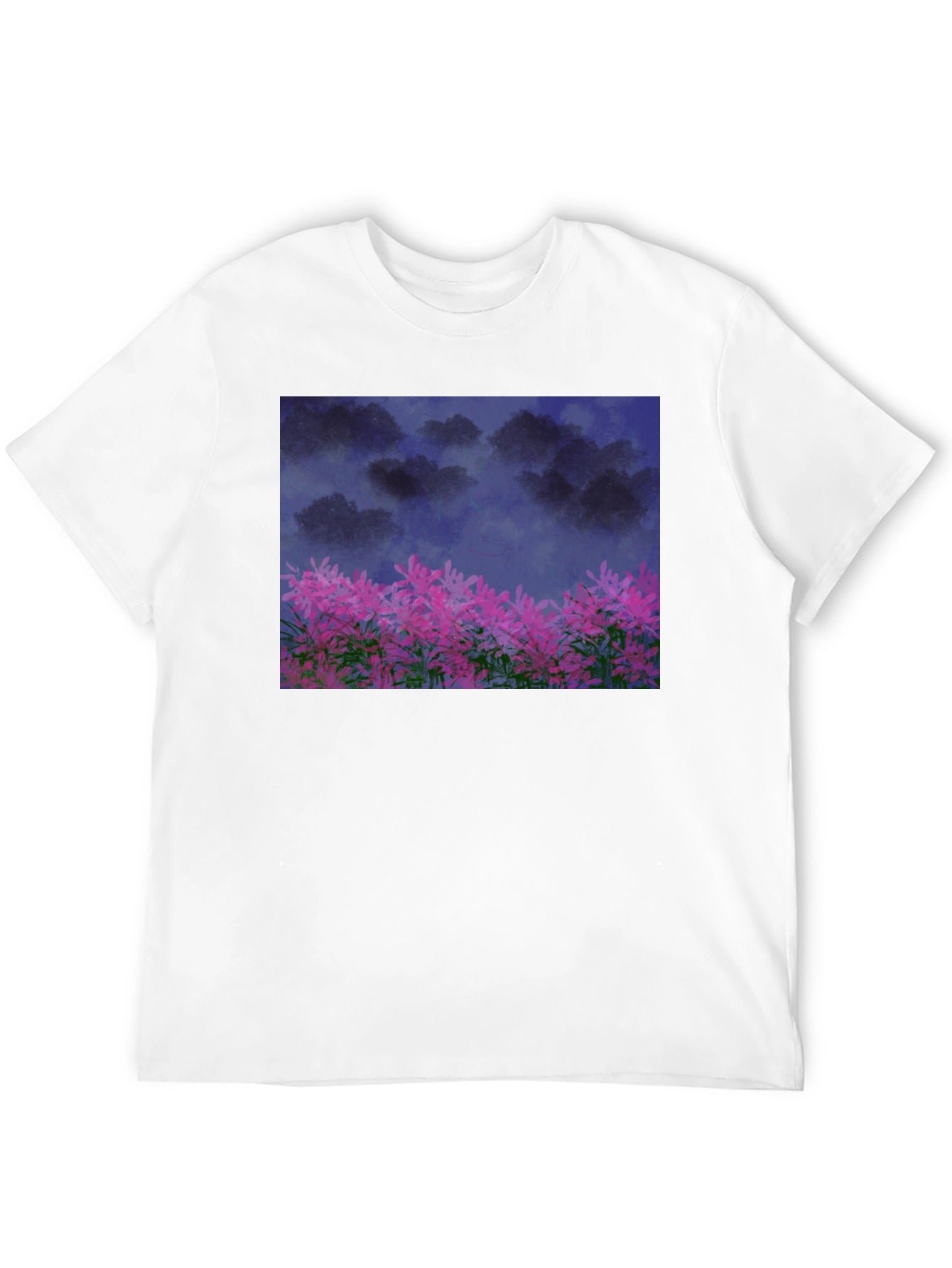 Floral Night Sky T-Shirt