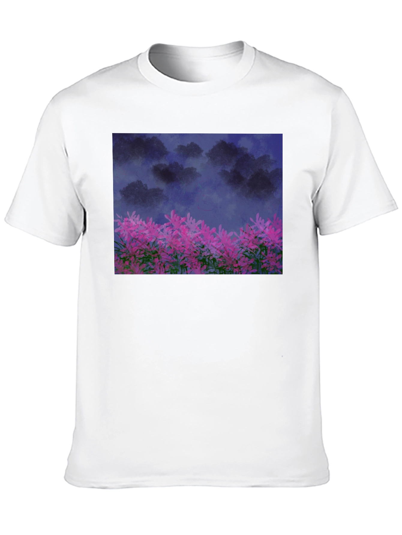 Floral Night Sky T-Shirt