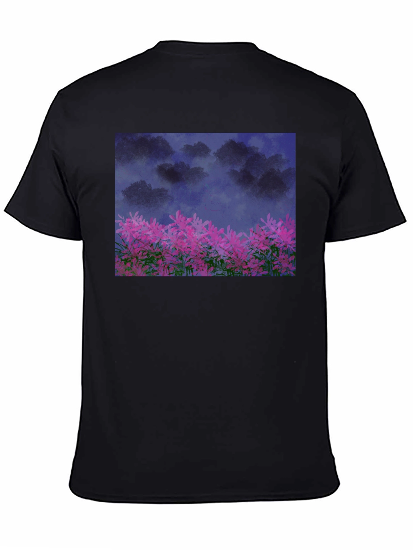 Floral Night Sky T-Shirt
