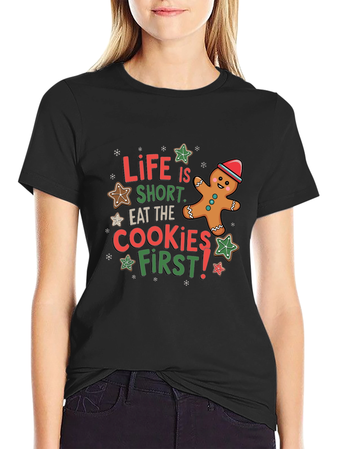 Life is Short Eat the Cookies T-Shirt