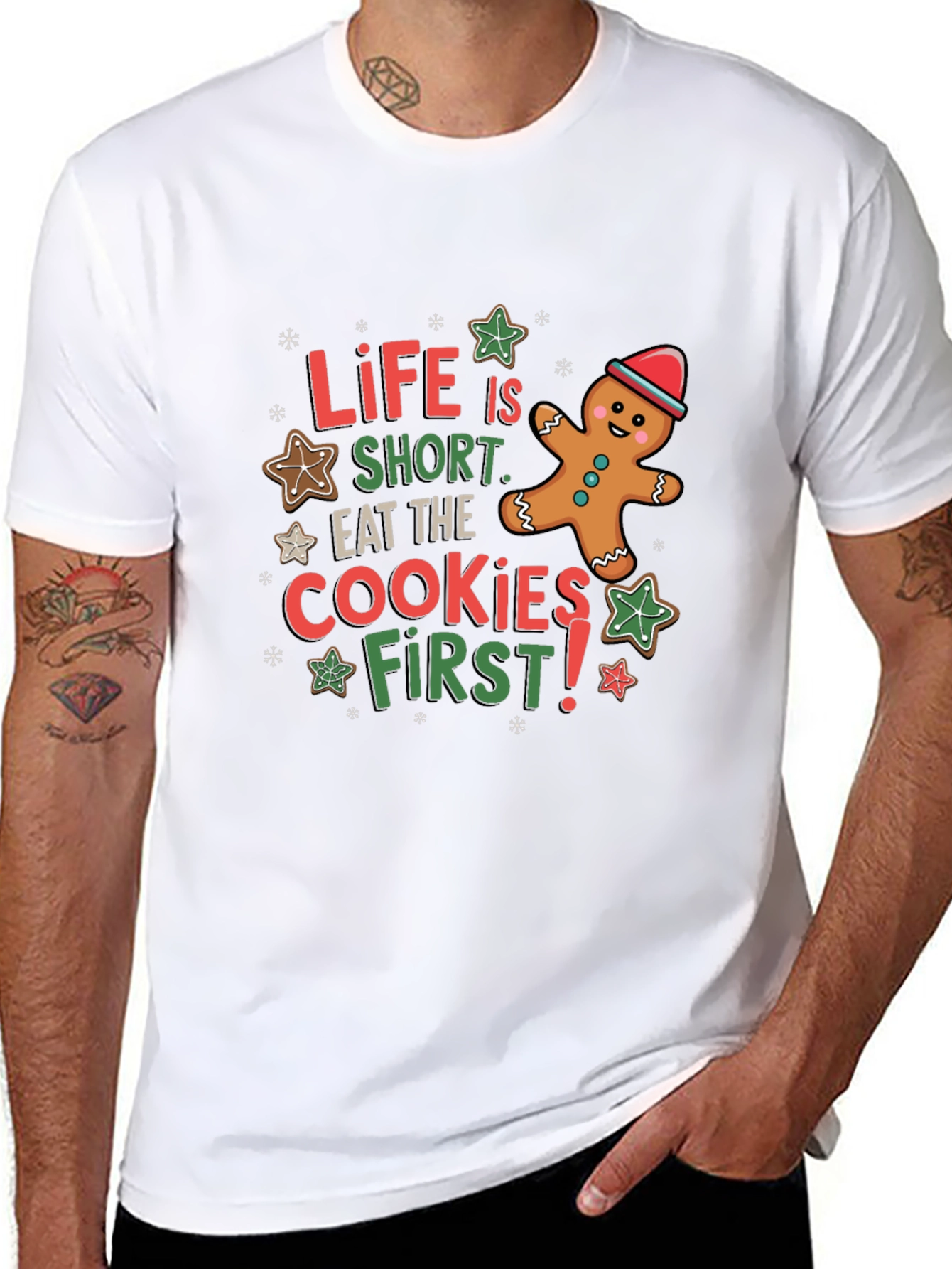 Life is Short Eat the Cookies T-Shirt