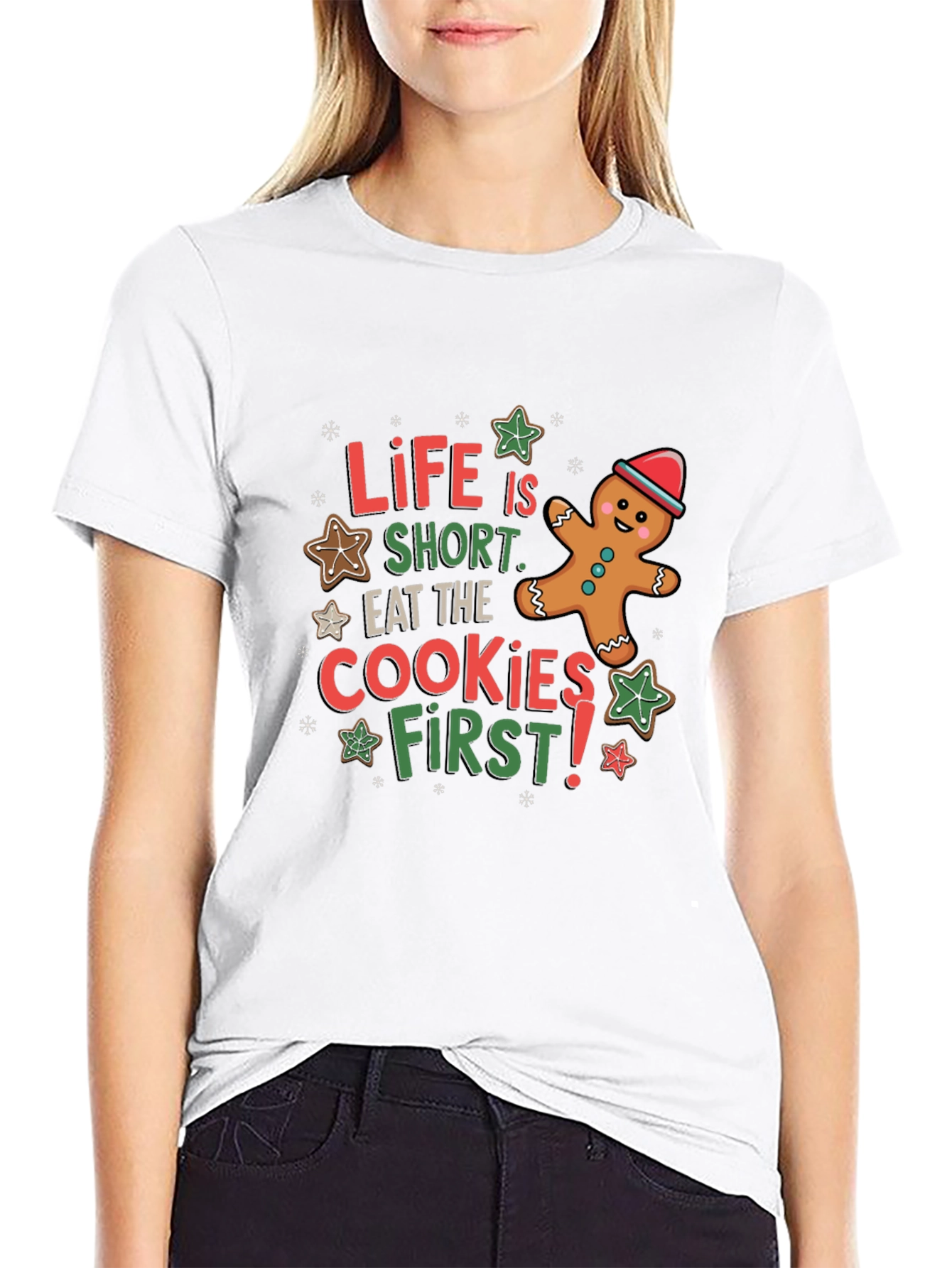 Life is Short Eat the Cookies T-Shirt
