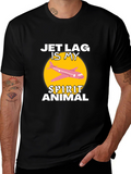 Jet Lag Spirit Animal T-Shirt - Travelers Humor