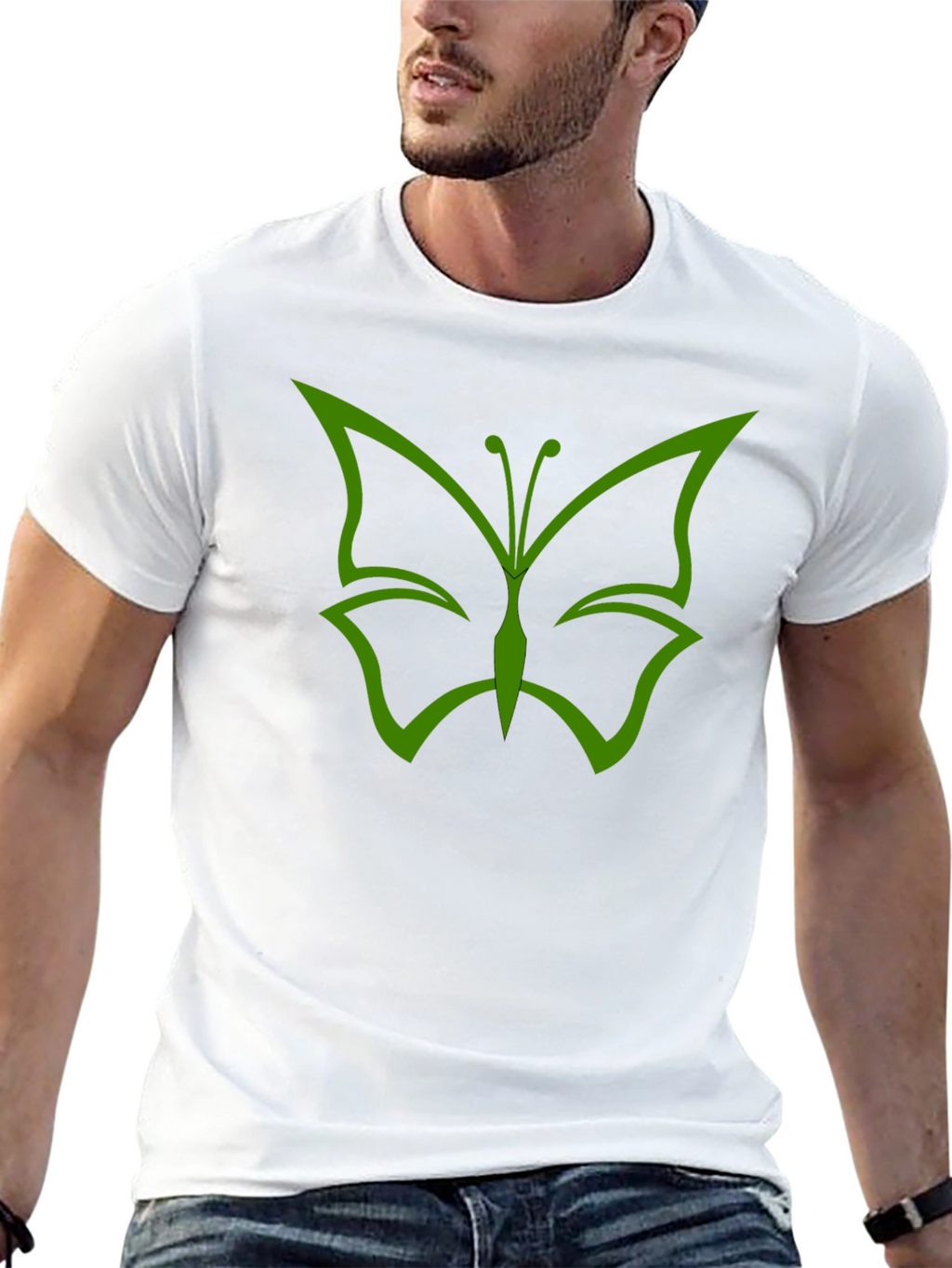 Butterfly Graphic T-Shirt - Stylish Casual Wear