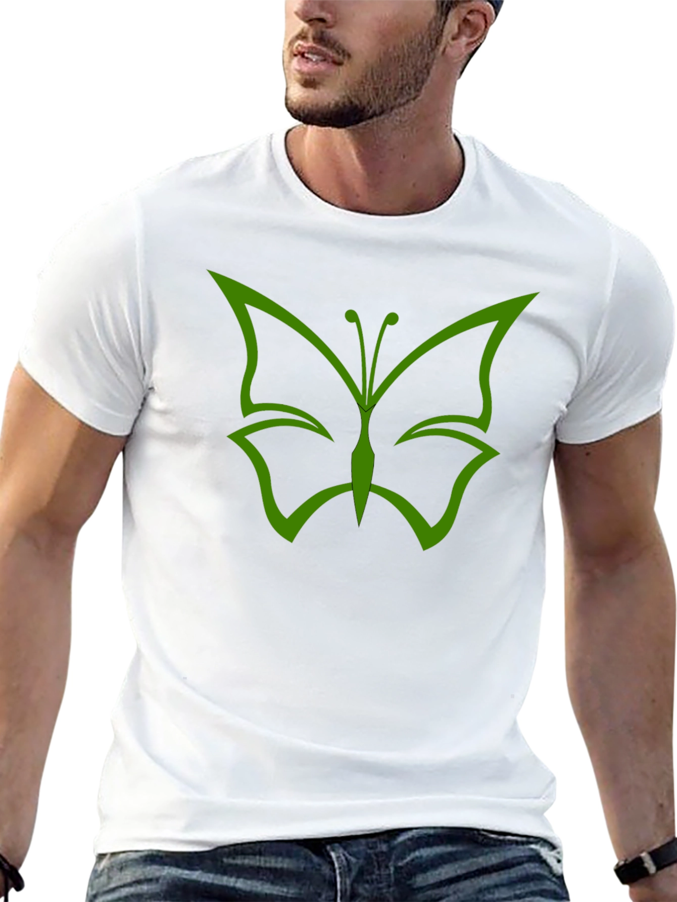 Butterfly Graphic T-Shirt - Stylish Casual Wear