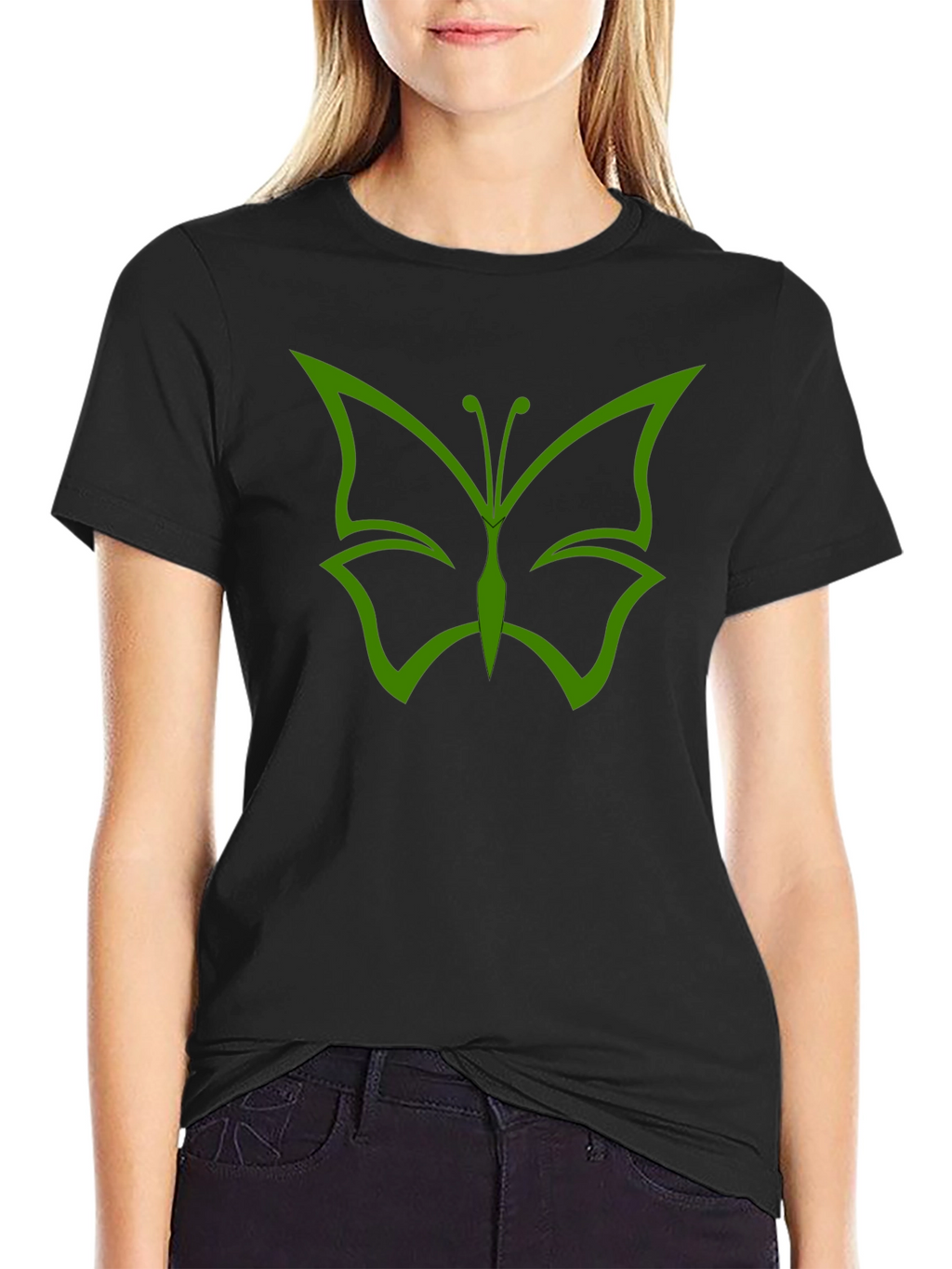 Butterfly Graphic T-Shirt - Stylish Casual Wear
