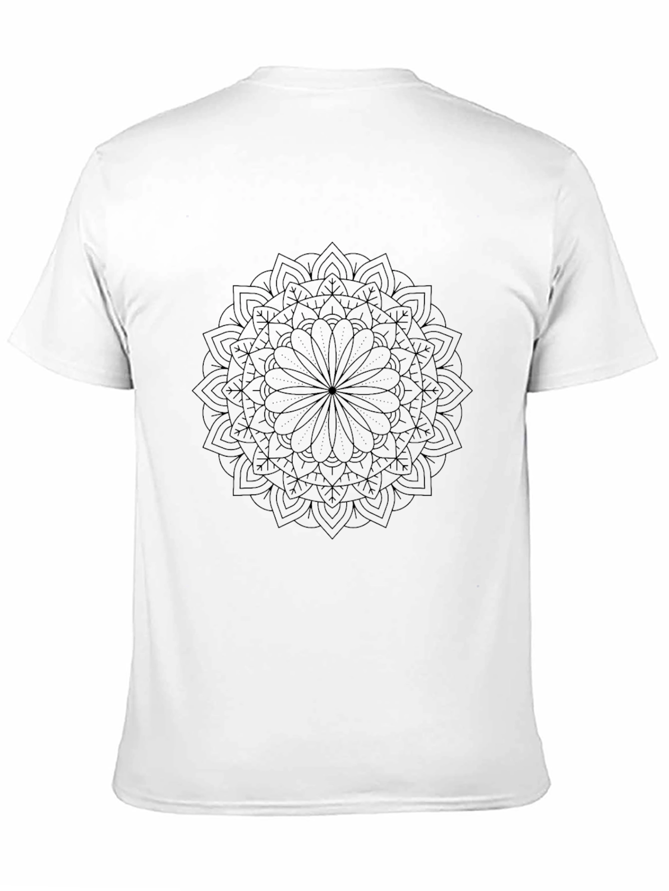 Mandala Graphic Tee - Relaxed Fit