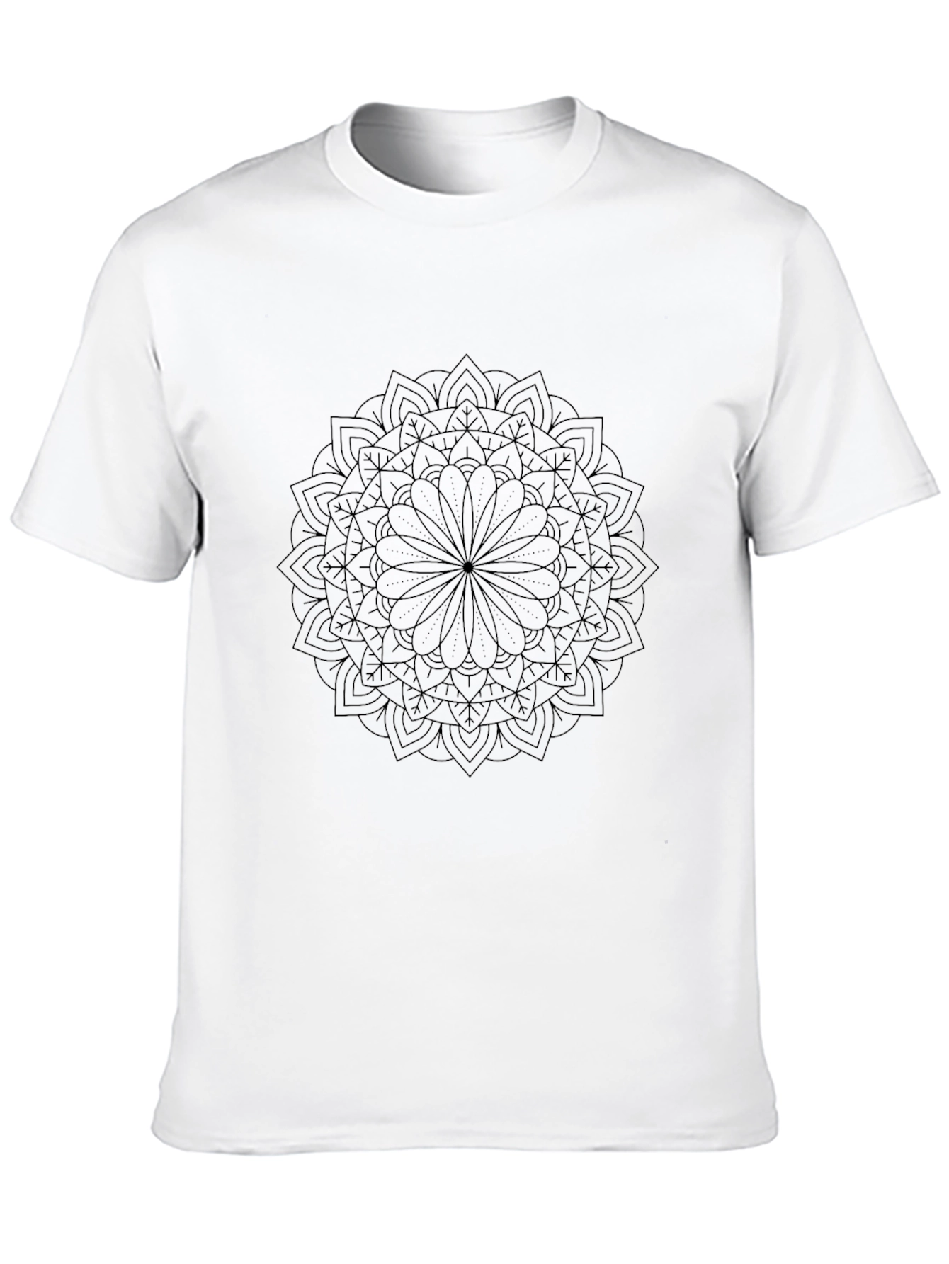 Mandala Graphic Tee - Relaxed Fit