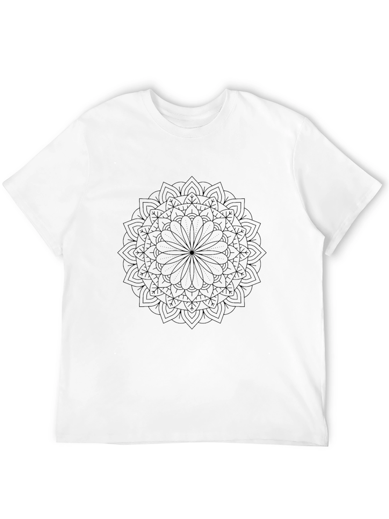 Mandala Graphic Tee - Relaxed Fit