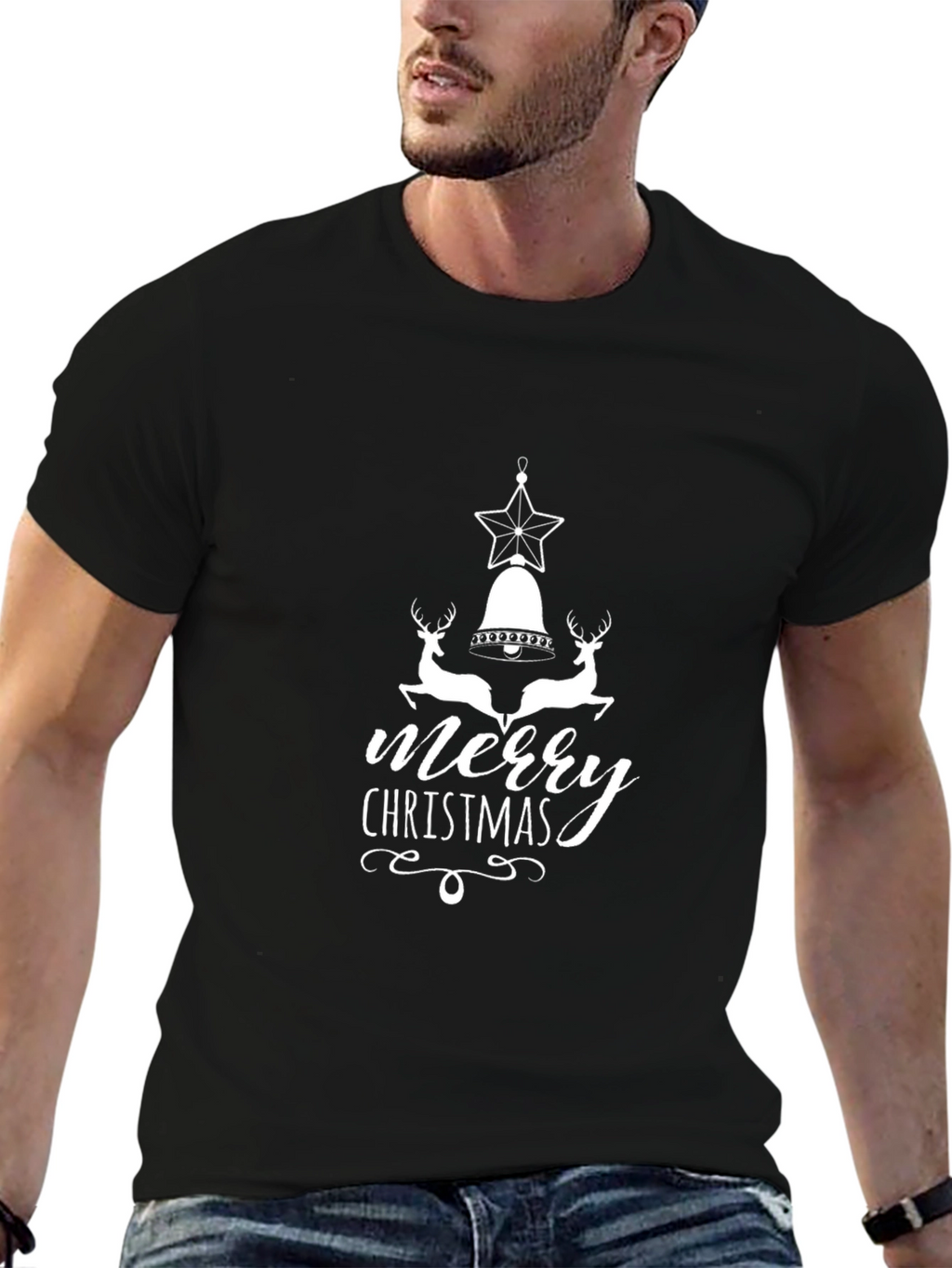Merry Christmas Graphic T-Shirt