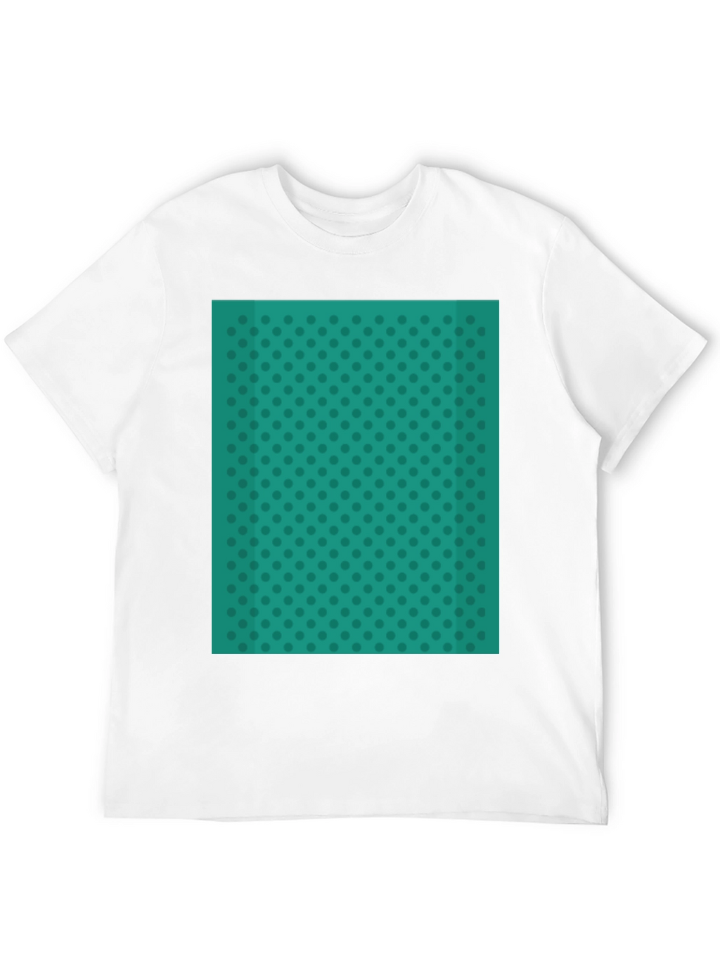 Teal Polka Dot Tee - Stylish Everyday Wear