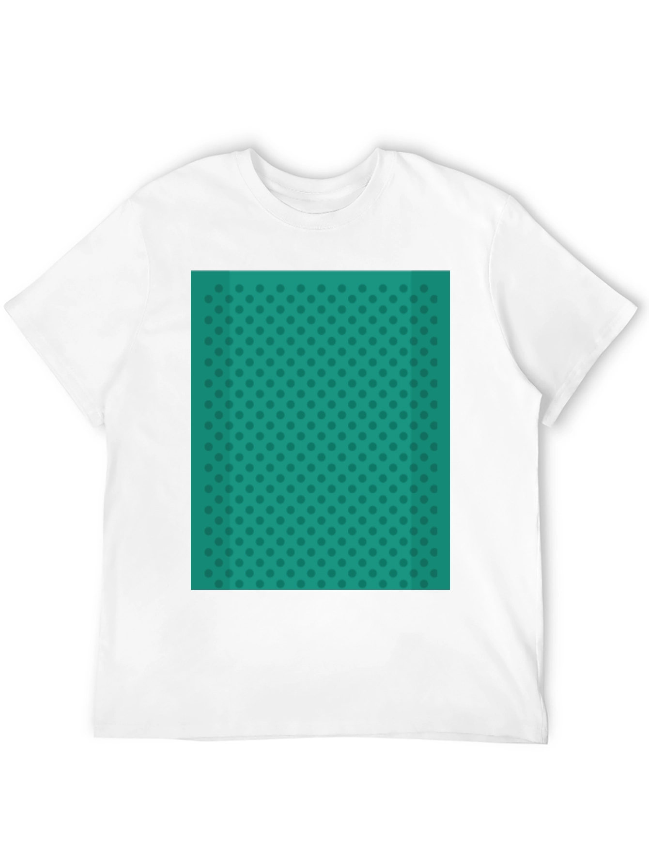 Teal Polka Dot Tee - Stylish Everyday Wear