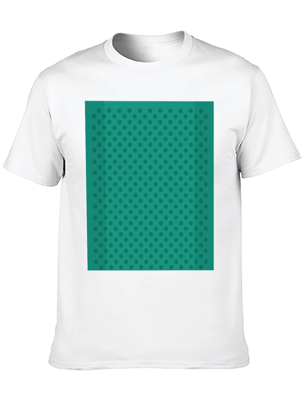 Teal Polka Dot Tee - Stylish Everyday Wear