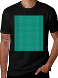 Teal Polka Dot Tee - Stylish Everyday Wear