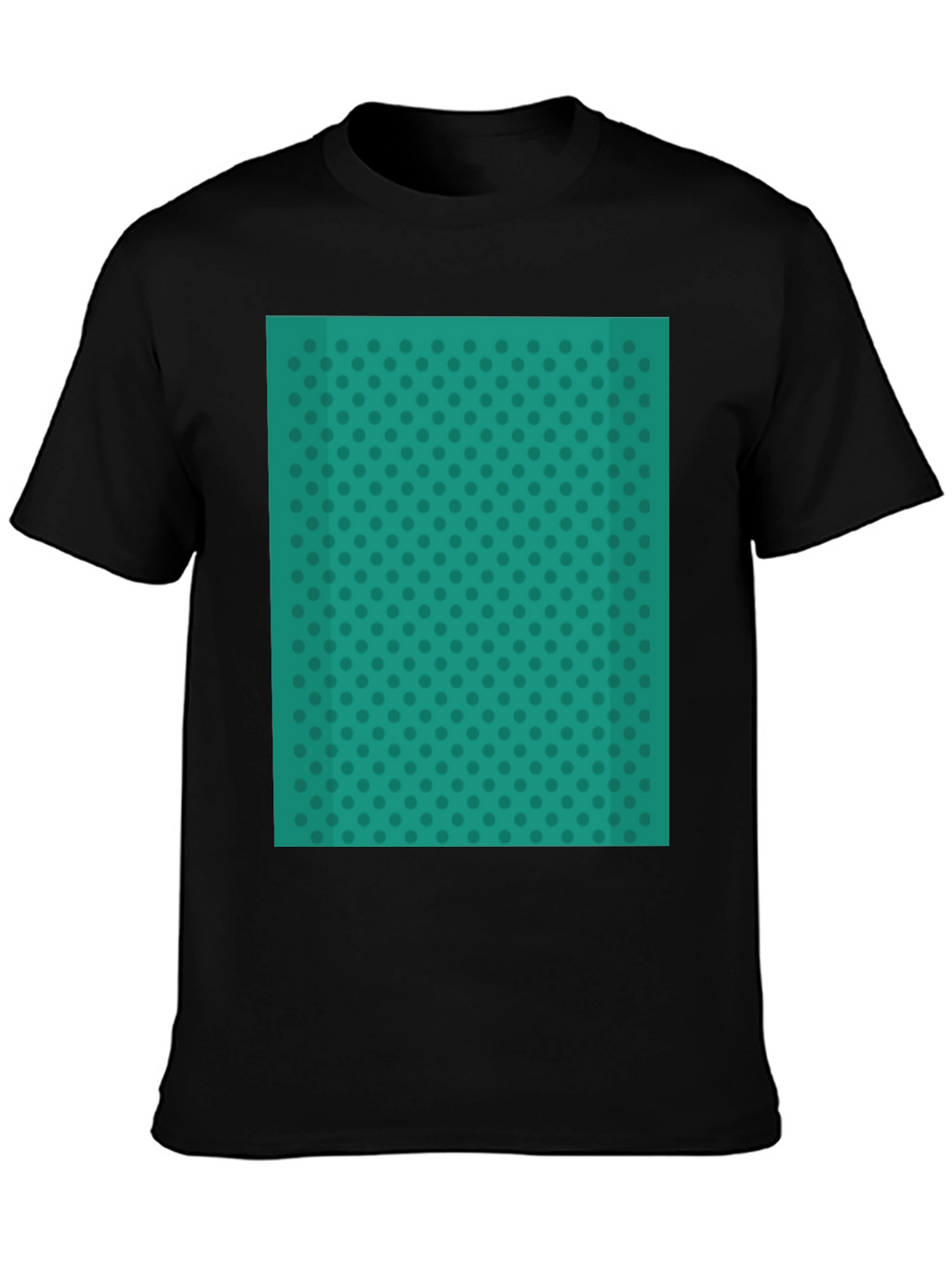 Teal Polka Dot Tee - Stylish Everyday Wear